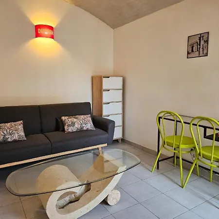 Le Heron Bleu - Proche Passerelle Et Cathedrale Lägenhet *